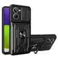 Sliding Camshield TPU+PC Phone Case with Card Slot