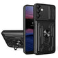 Sliding Camshield TPU+PC Phone Case with Card Slot