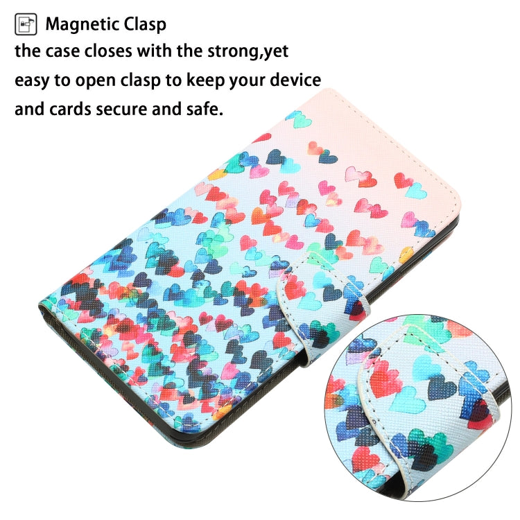 Colored Drawing Leather Phone Case