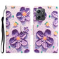 Colored Drawing Leather Phone Case