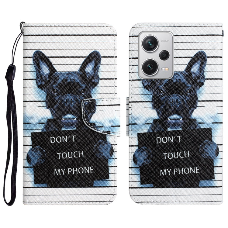 Colored Drawing Leather Phone Case