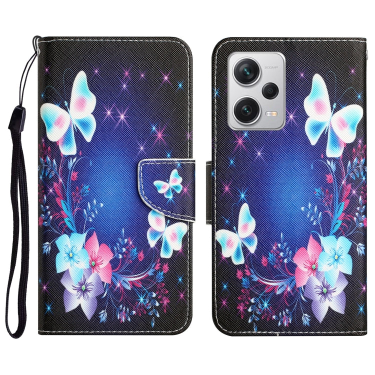 Colored Drawing Leather Phone Case