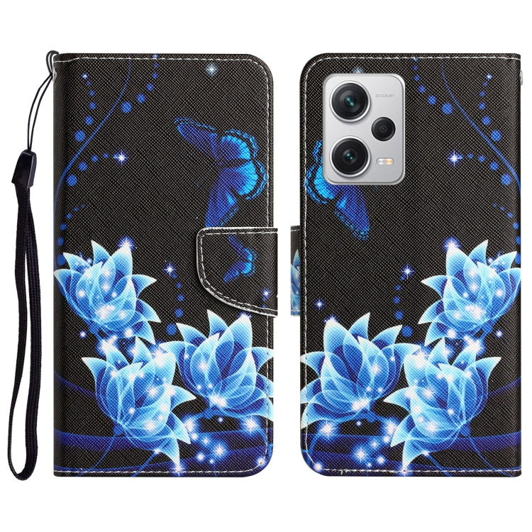 Colored Drawing Leather Phone Case