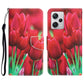 Colored Drawing Leather Phone Case