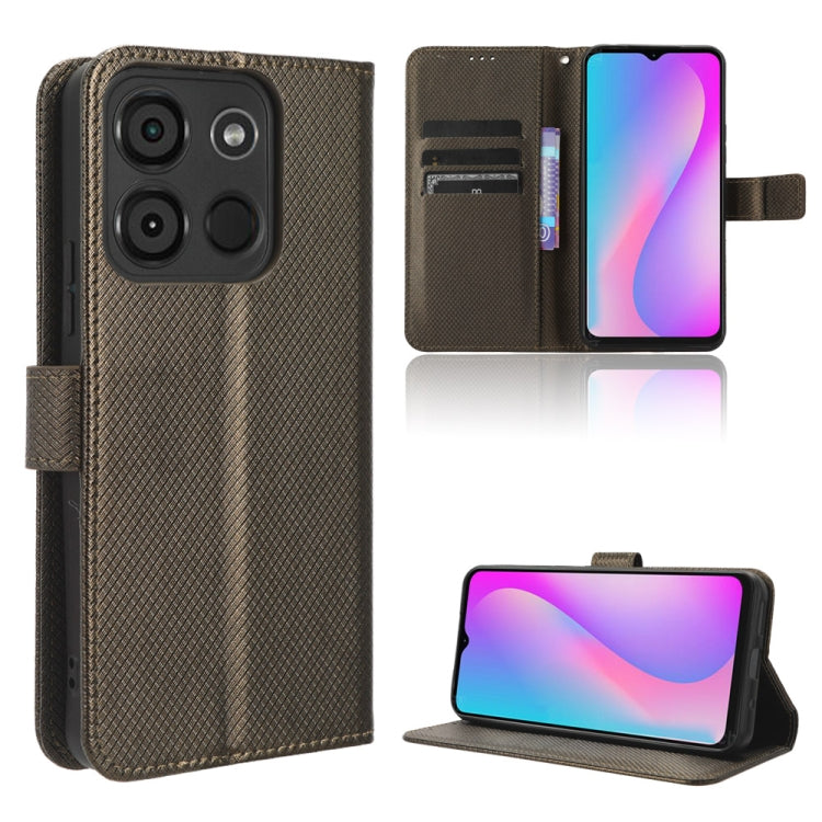 Diamond Texture Leather Phone Case