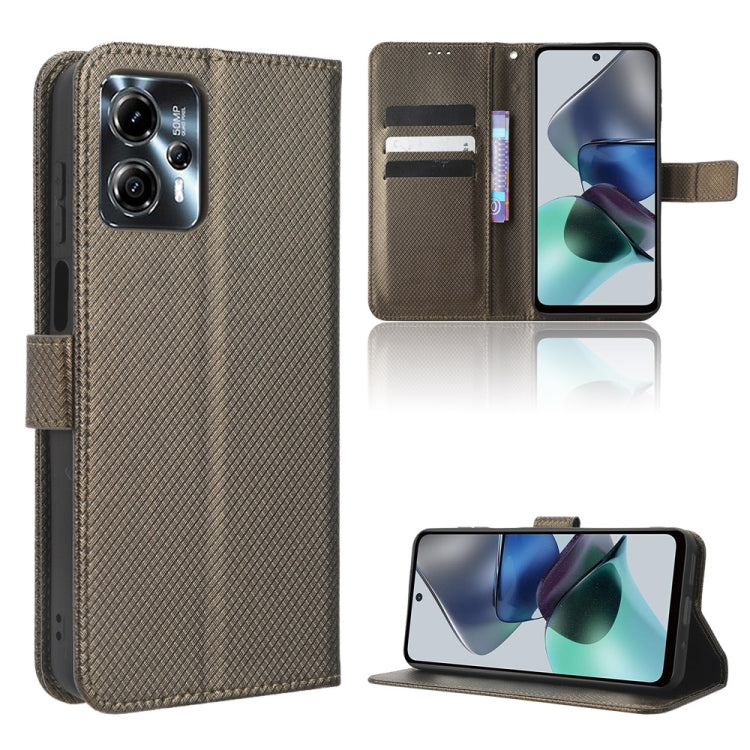 Diamond Texture Leather Phone Case