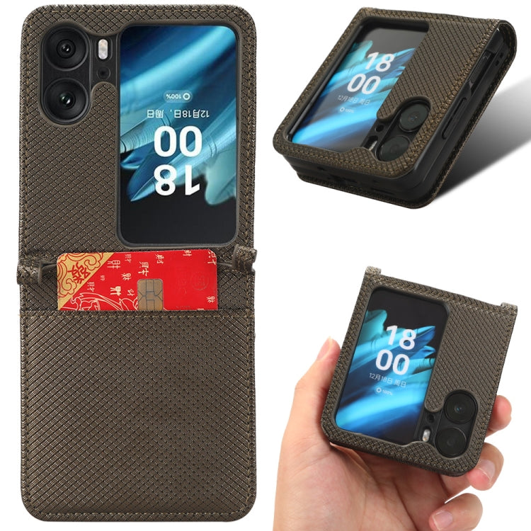 Diamond Texture Leather Phone Case