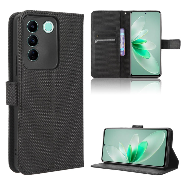 Diamond Texture Leather Phone Case