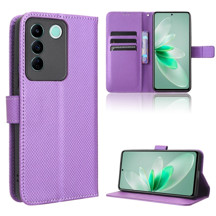 Diamond Texture Leather Phone Case