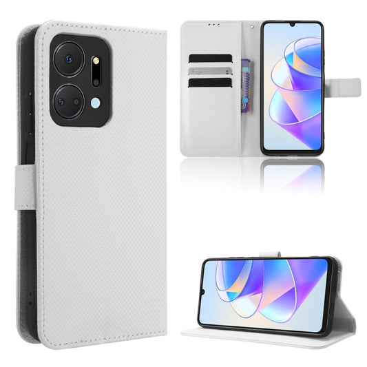 Diamond Texture Leather Phone Case