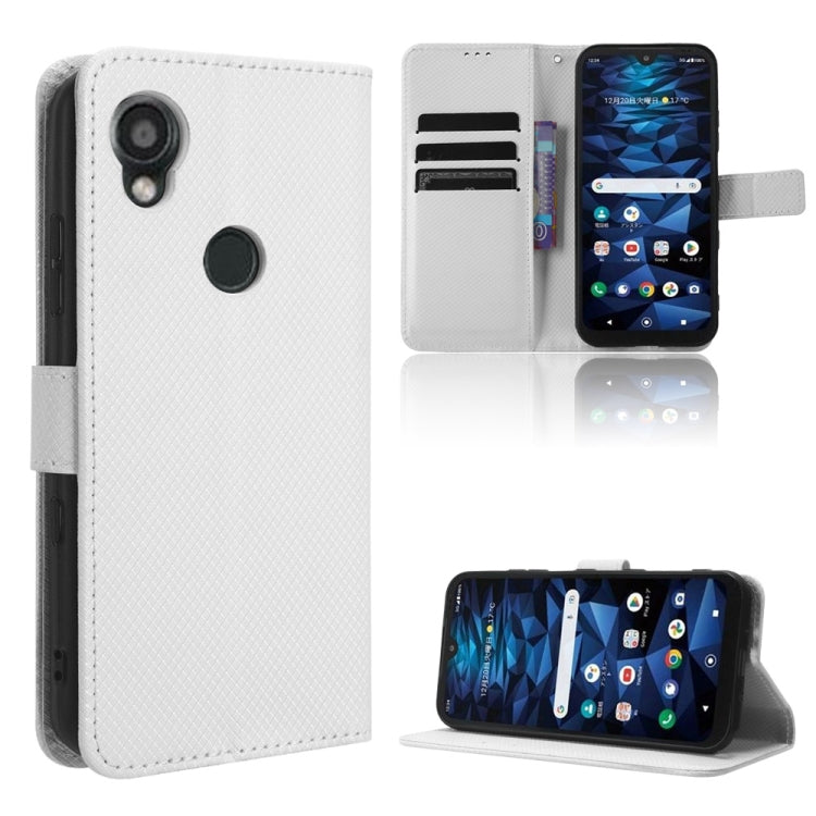 Diamond Texture Leather Phone Case