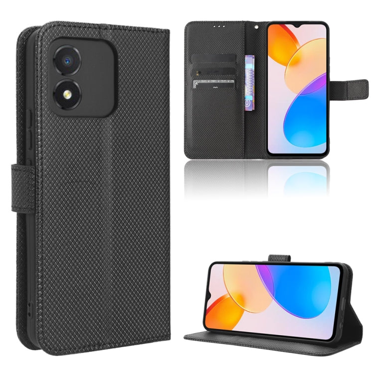 Diamond Texture Leather Phone Case