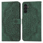 Mandala Embossed Flip Leather Phone Case
