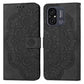 Mandala Embossed Flip Leather Phone Case