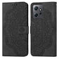 Mandala Embossed Flip Leather Phone Case
