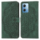 Mandala Embossed Flip Leather Phone Case
