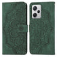 Mandala Embossed Flip Leather Phone Case