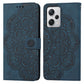 Mandala Embossed Flip Leather Phone Case