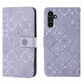 Ethnic Style Embossed Pattern Leather Phone Case