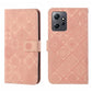 Ethnic Style Embossed Pattern Leather Phone Case