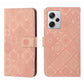 Ethnic Style Embossed Pattern Leather Phone Case