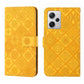 Ethnic Style Embossed Pattern Leather Phone Case