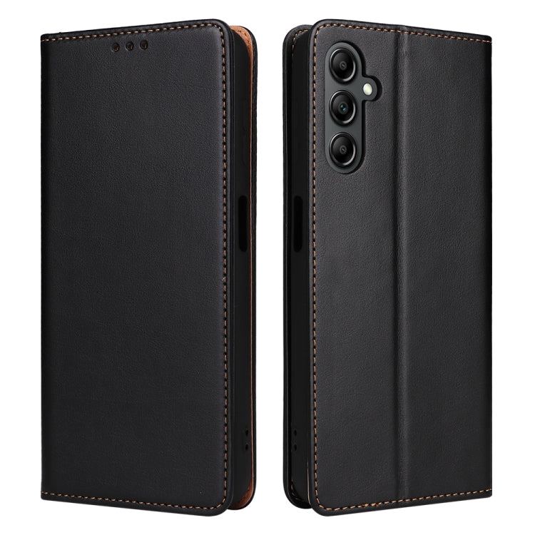 Fierre Shann PU Genuine Leather Texture Leather Phone Case
