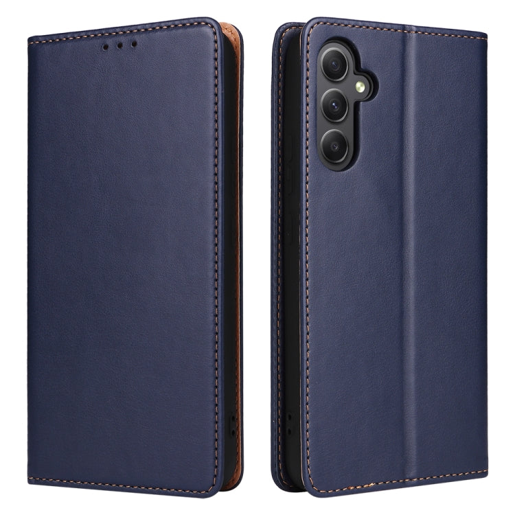 Fierre Shann PU Genuine Leather Texture Leather Phone Case
