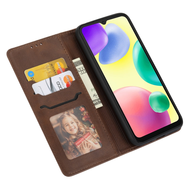 Embossed Happy Cat Pattern Flip Leather Phone Case