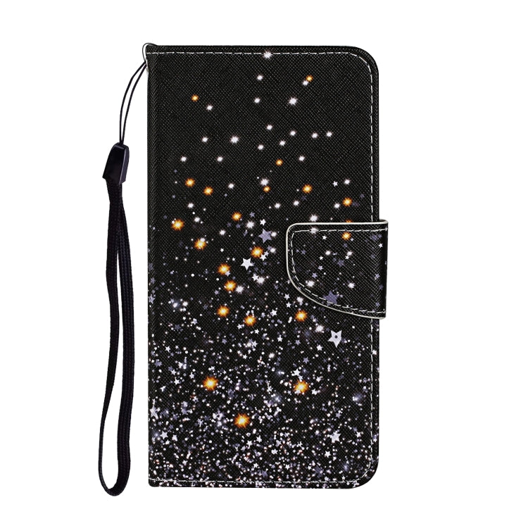 Colored Drawing Pattern Flip Leather Phone Case