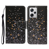 Colored Drawing Pattern Flip Leather Phone Case