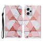Colored Drawing Pattern Flip Leather Phone Case