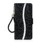 Glitter Powder Filp Leather Phone Case