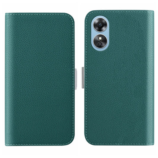 Candy Color Litchi Texture Leather Phone Case