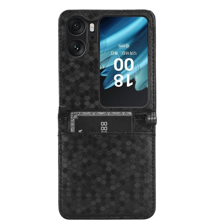 Honeycomb Dot Texture Leather Phone Case