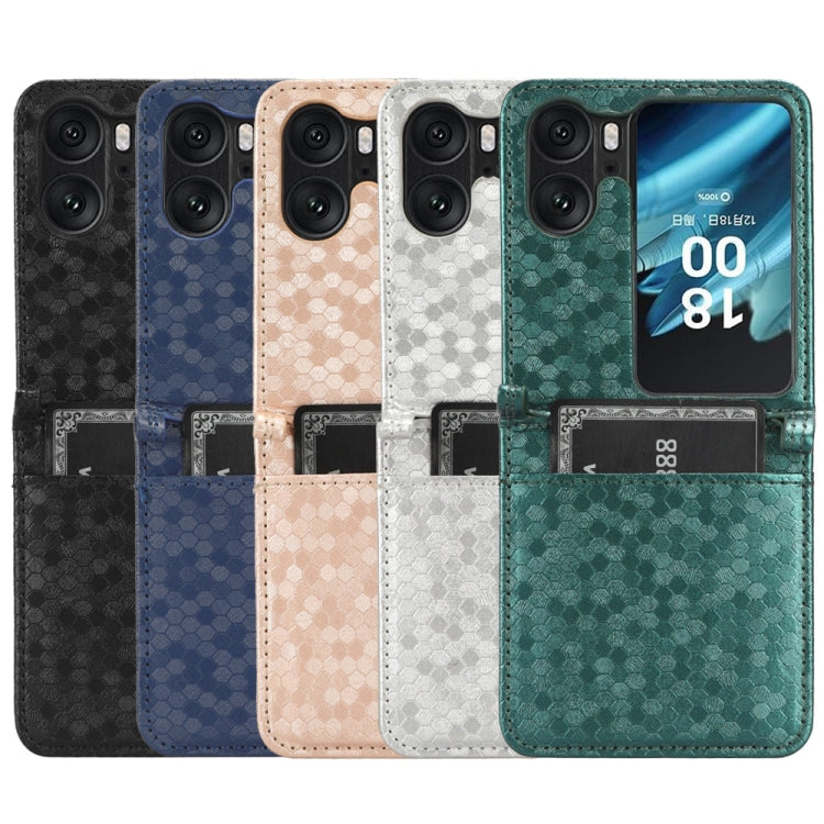 Honeycomb Dot Texture Leather Phone Case