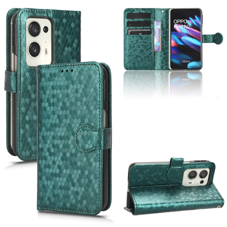Honeycomb Dot Texture Leather Phone Case