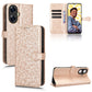Honeycomb Dot Texture Leather Phone Case