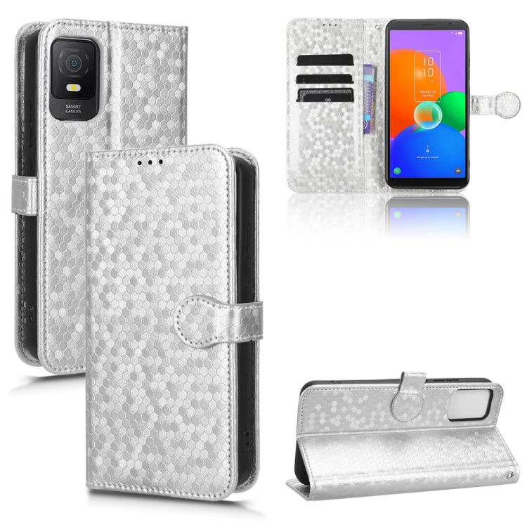 Honeycomb Dot Texture Leather Phone Case