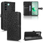 Honeycomb Dot Texture Leather Phone Case