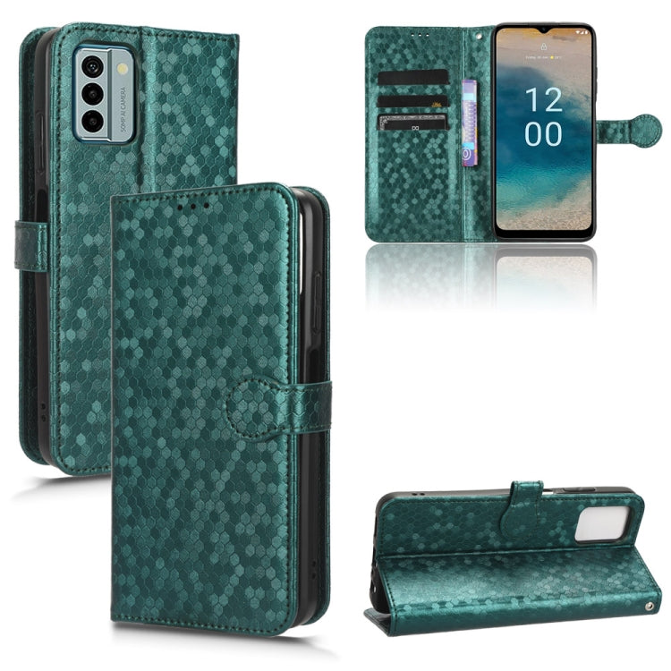 Honeycomb Dot Texture Leather Phone Case