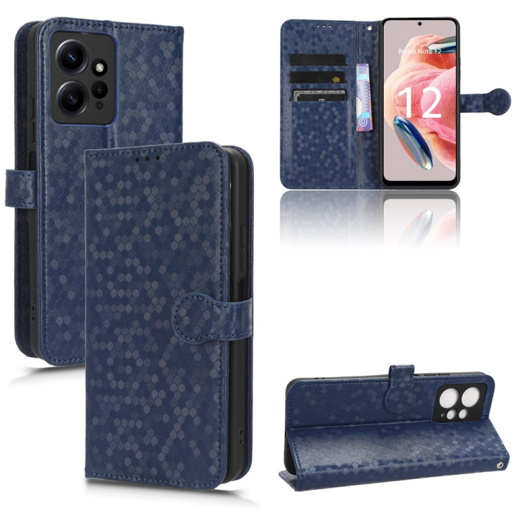 Honeycomb Dot Texture Leather Phone Case