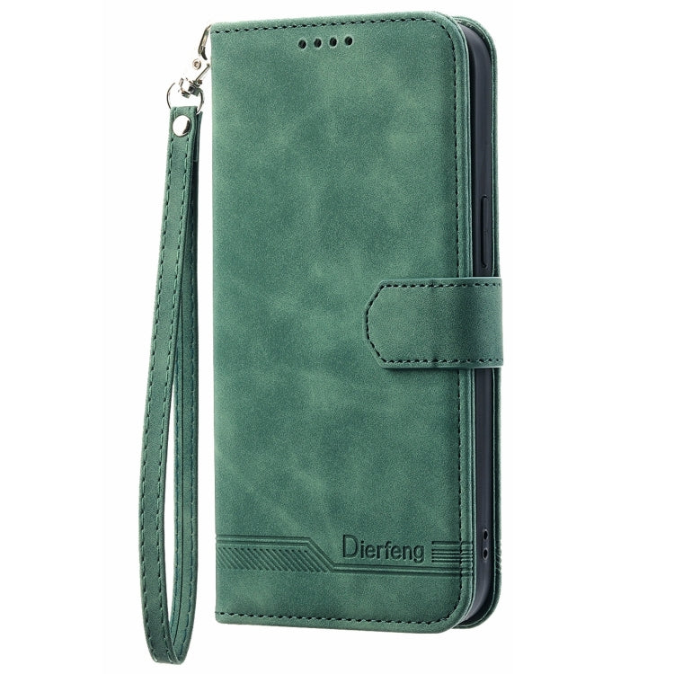 Dierfeng Dream Line TPU + PU Leather Phone Case