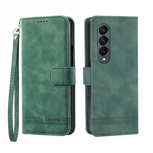 Dierfeng Dream Line TPU + PU Leather Phone Case