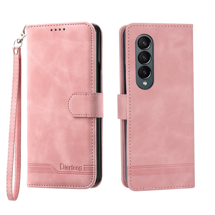 Dierfeng Dream Line TPU + PU Leather Phone Case