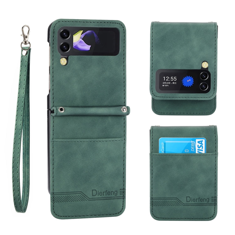 Dierfeng Dream Line TPU + PU Leather Phone Case