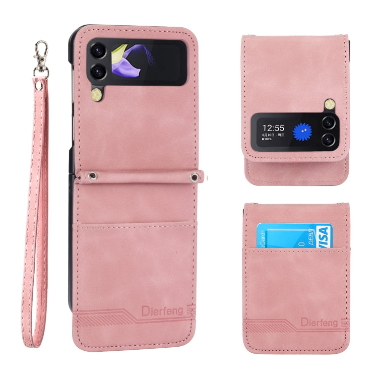 Dierfeng Dream Line TPU + PU Leather Phone Case