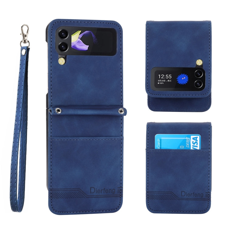 Dierfeng Dream Line TPU + PU Leather Phone Case