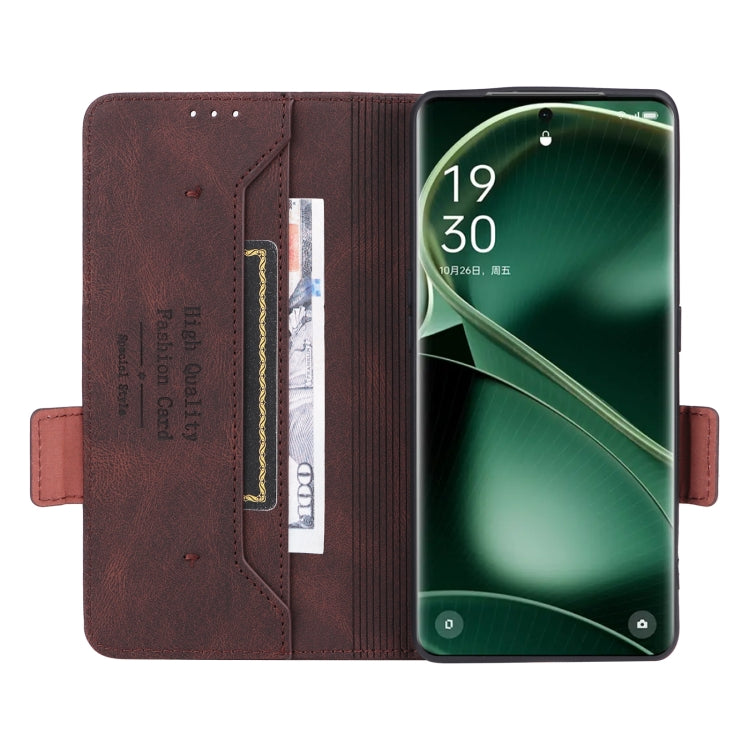 Magnetic Clasp Flip Leather Phone Case