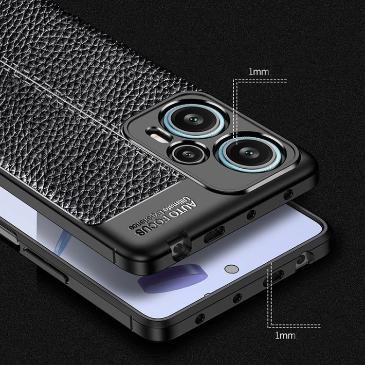 Litchi Texture Shockproof TPU Phone Case